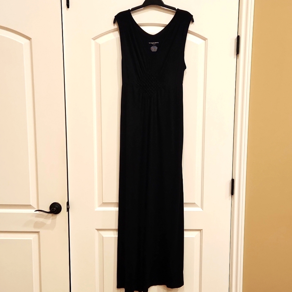 Liz Lange Maternity Black Dress size L